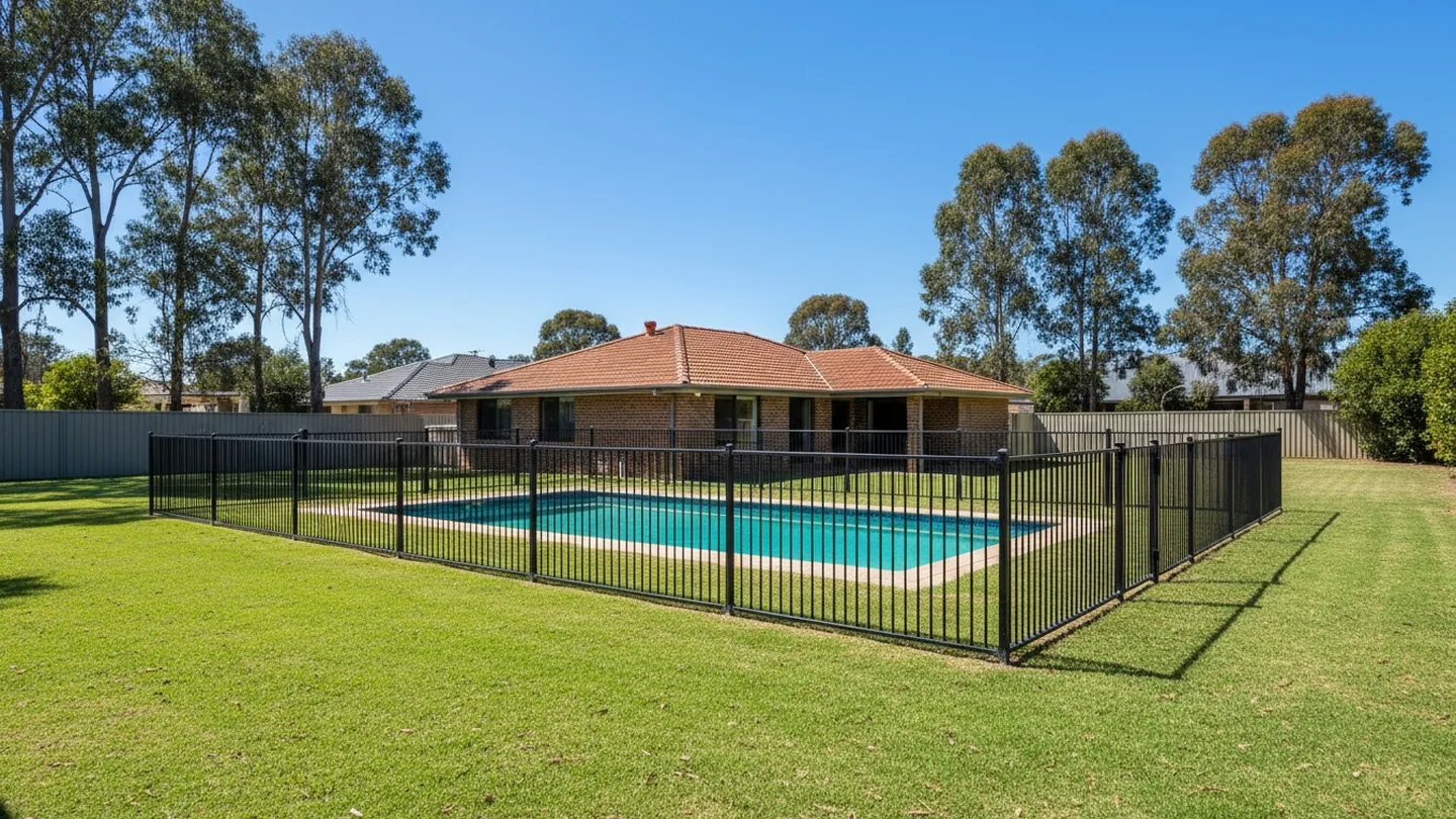 Regional Victorian backyard pool